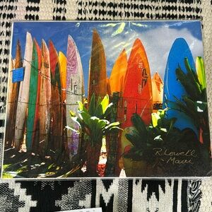 Rebecca lowell art surf hawaii Maui canvas foam print